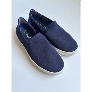 Rothy's Women's Size 6.5 Navy Blue The Original Slip On Sneaker Washable Shoes